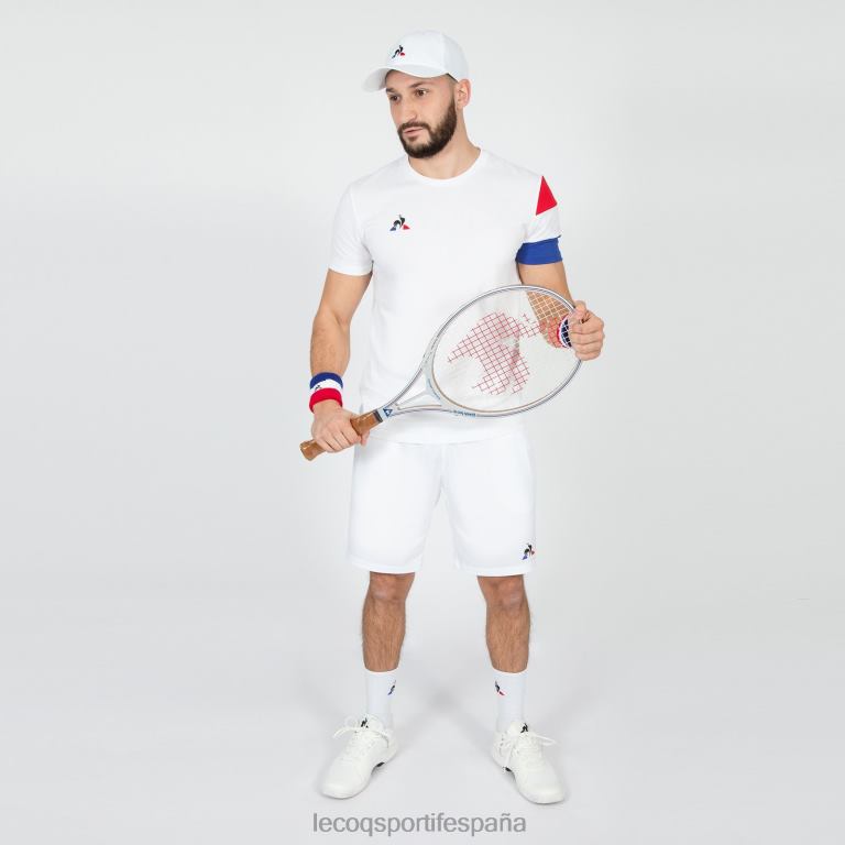 Le Coq Sportif camiseta blanca hombres TD866497 ropa