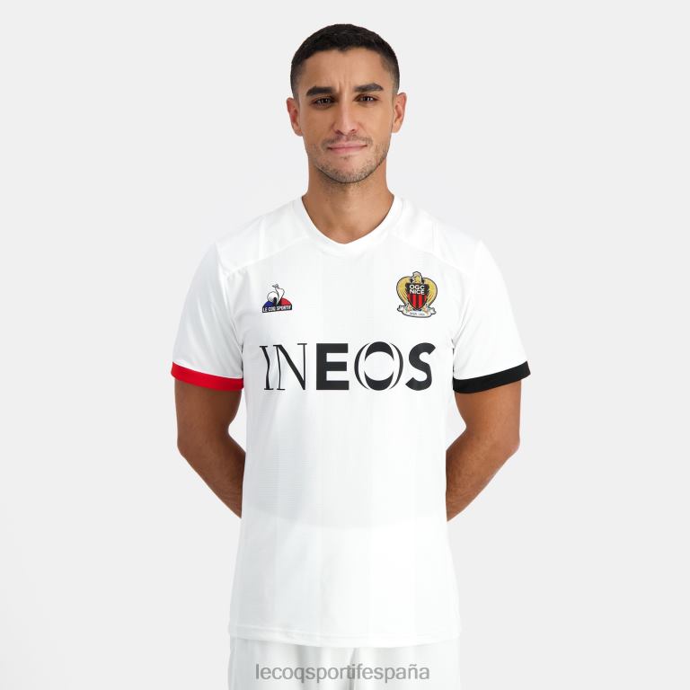 Le Coq Sportif camiseta blanca hombres TD866697 ropa