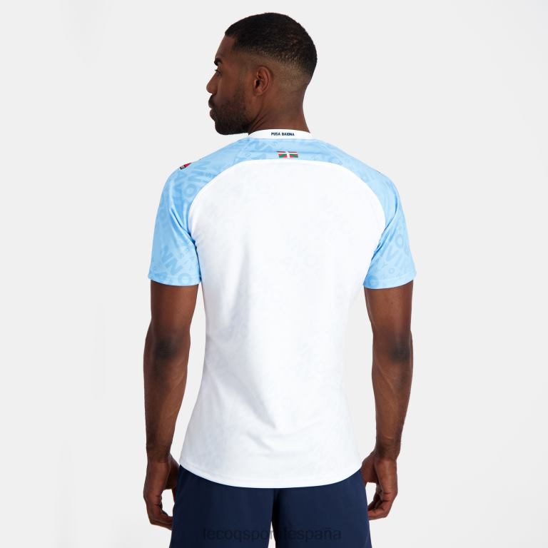 Le Coq Sportif camiseta de moda azul hombres TD866168 ropa