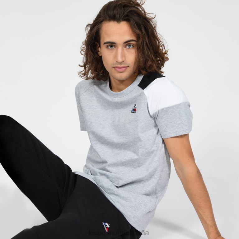 Le Coq Sportif camiseta gris hombres TD866190 ropa