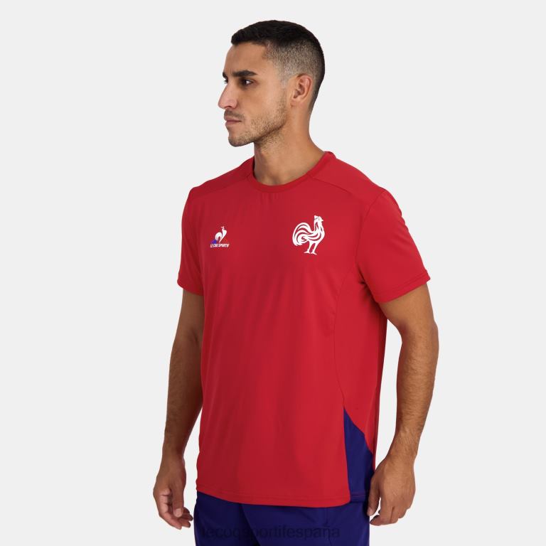 Le Coq Sportif camiseta roja hombres TD866213 ropa