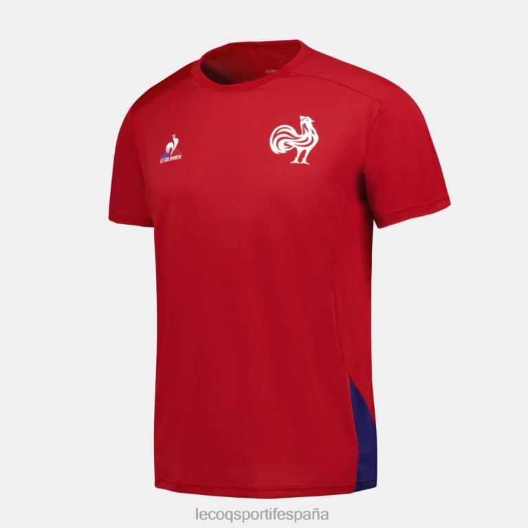 Le Coq Sportif camiseta roja hombres TD866213 ropa