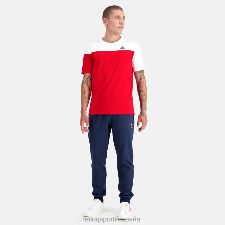 Le Coq Sportif camiseta roja hombres TD866446 ropa