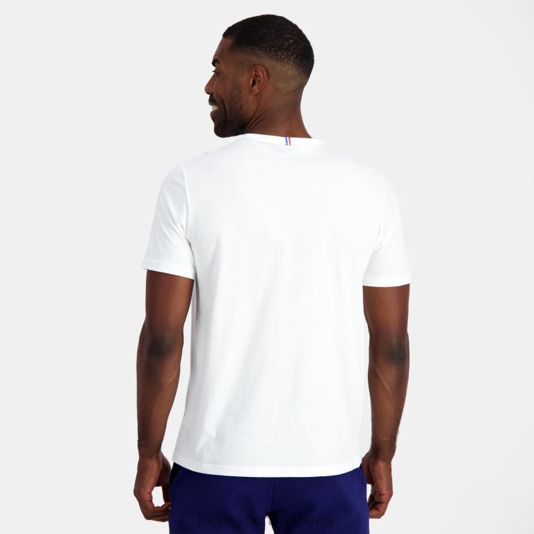 Le Coq Sportif camiseta - xv de france blanco hombres TD866157 ropa