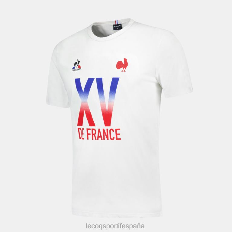 Le Coq Sportif camiseta - xv de france blanco hombres TD866157 ropa