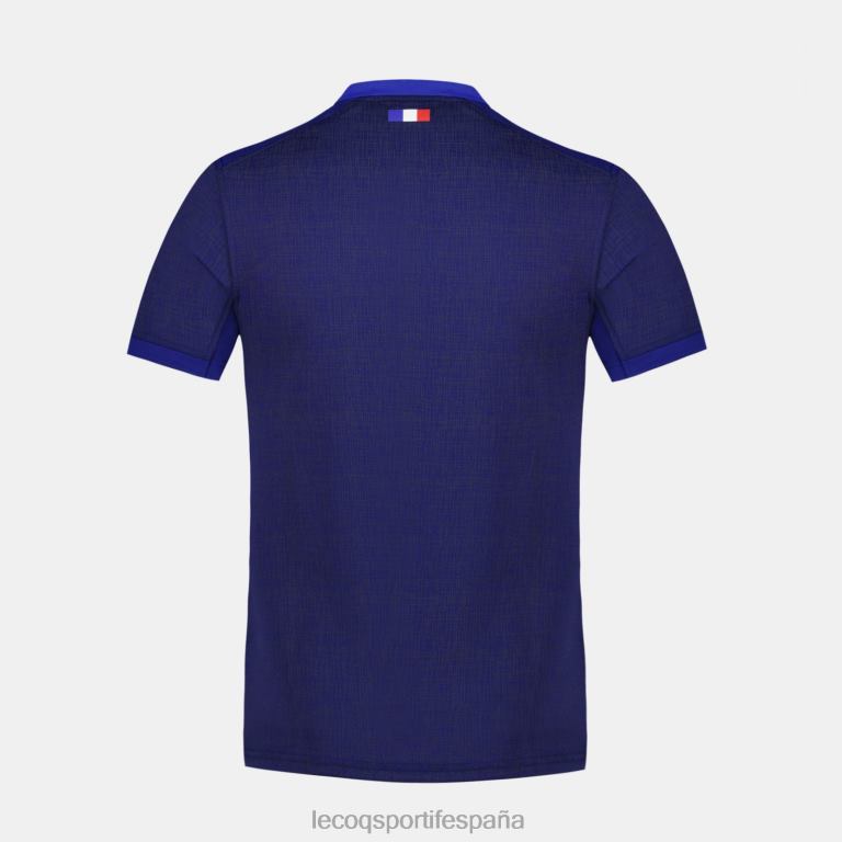 Le Coq Sportif réplica camiseta xv de france - copa del mundo de rugby 2023 azul hombres TD866692 ropa