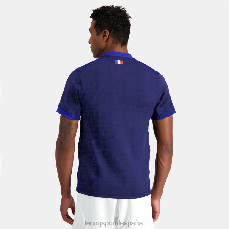 Le Coq Sportif réplica camiseta xv de france - copa del mundo de rugby 2023 azul hombres TD866692 ropa