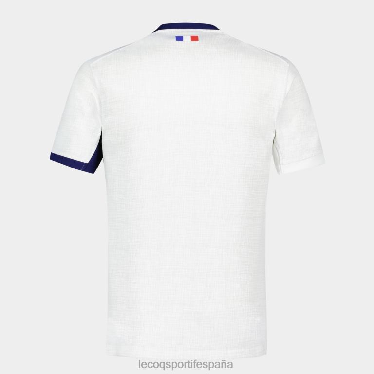 Le Coq Sportif réplica camiseta xv de france - copa del mundo de rugby 2023 blanco hombres TD866693 ropa