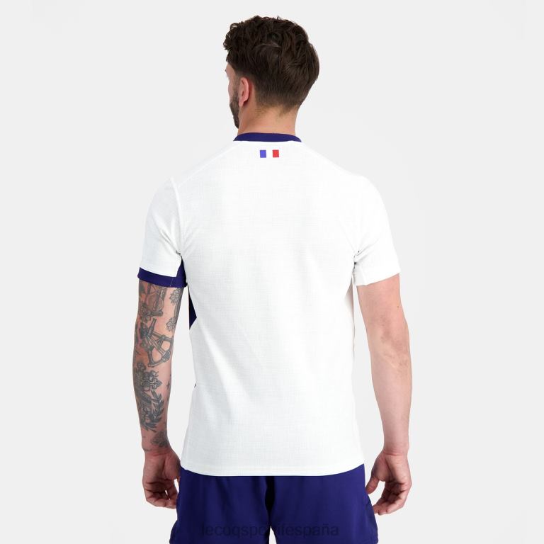 Le Coq Sportif réplica camiseta xv de france - copa del mundo de rugby 2023 blanco hombres TD866693 ropa