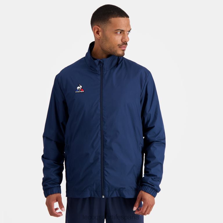Le Coq Sportif chaqueta azul hombres TD866121 ropa