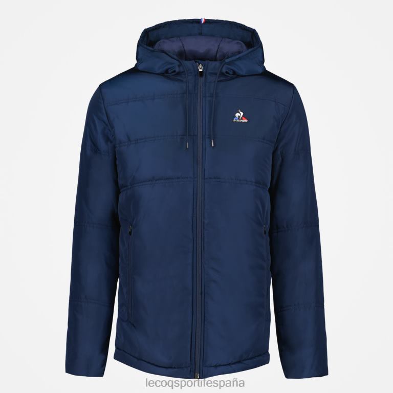 Le Coq Sportif chaqueta azul hombres TD866482 ropa