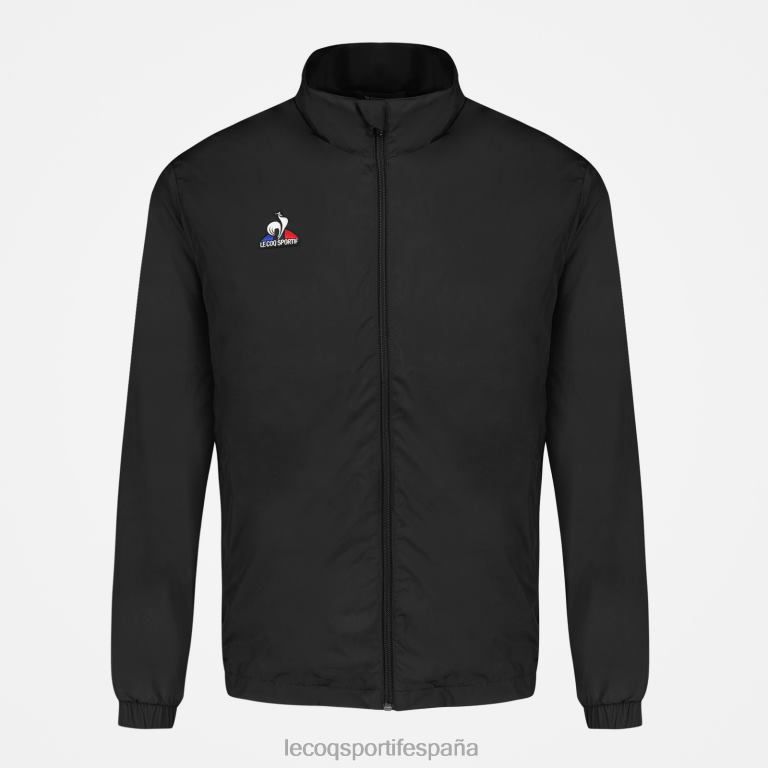 Le Coq Sportif chaqueta negra hombres TD866120 ropa