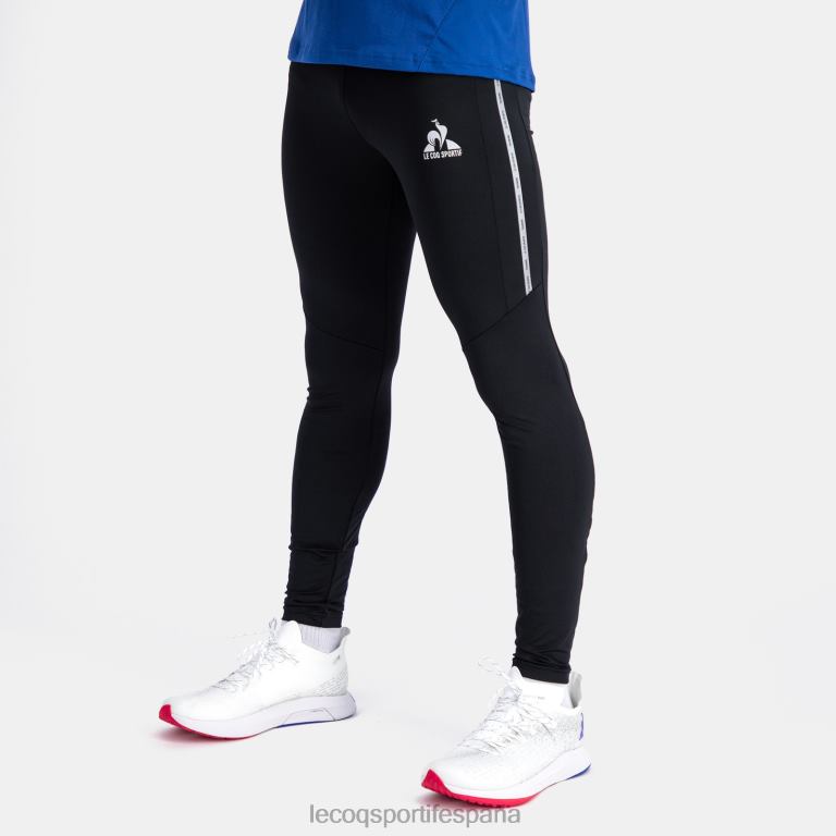 Le Coq Sportif leggings negros hombres TD86697 ropa
