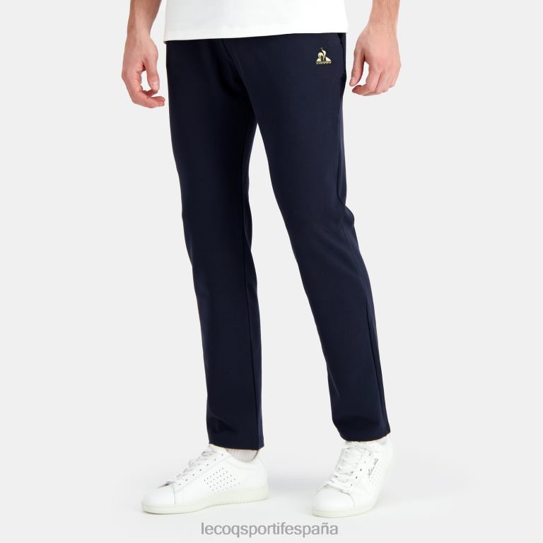Le Coq Sportif pantalon azul hombres TD866111 ropa