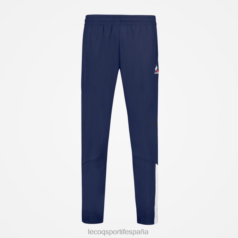Le Coq Sportif pantalon azul hombres TD866114 ropa