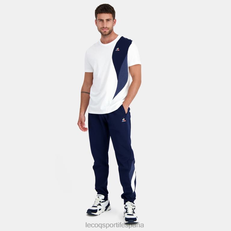Le Coq Sportif pantalon azul hombres TD866502 ropa