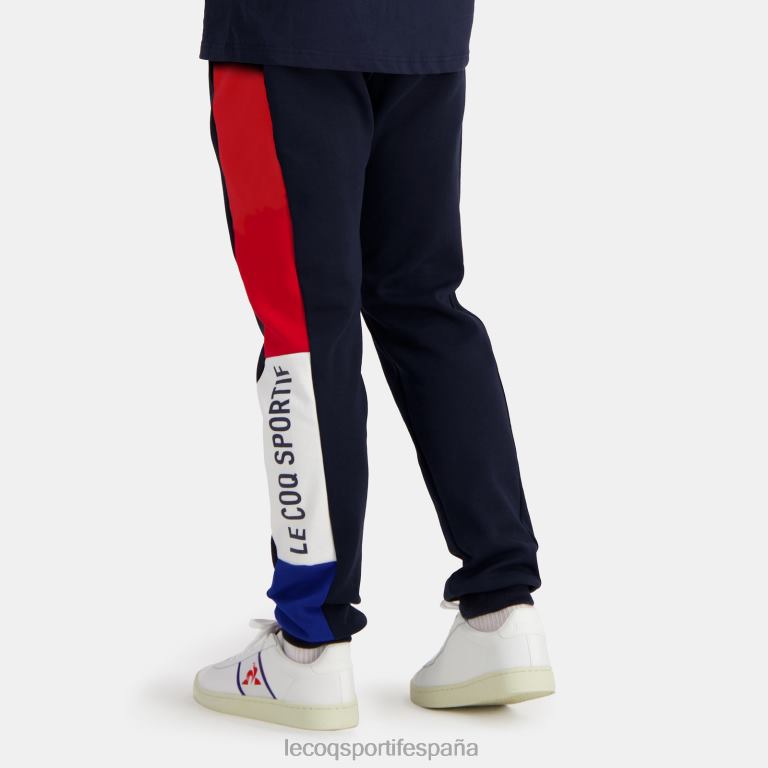 Le Coq Sportif pantalon azul hombres TD866503 ropa