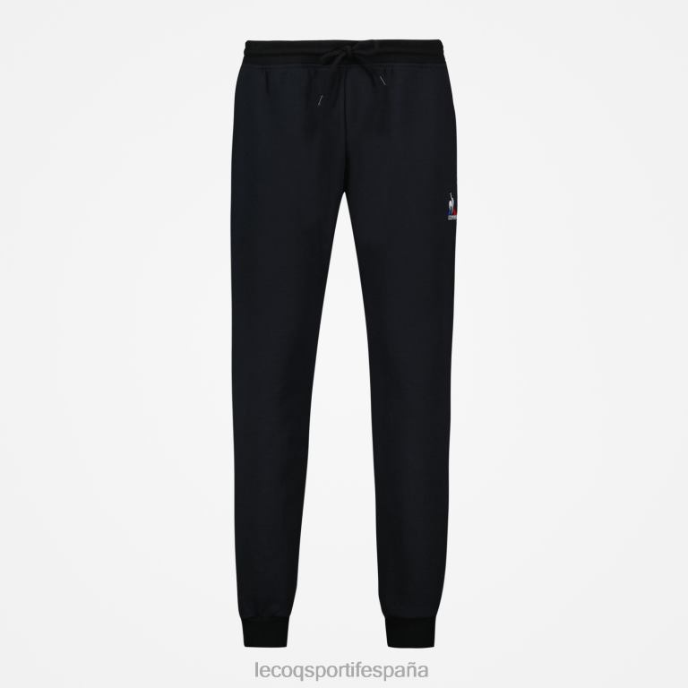 Le Coq Sportif pantalon negro hombres TD866108 ropa