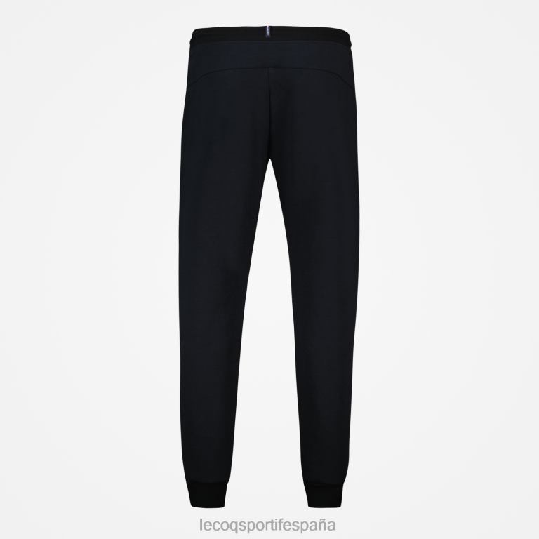 Le Coq Sportif pantalon negro hombres TD866108 ropa