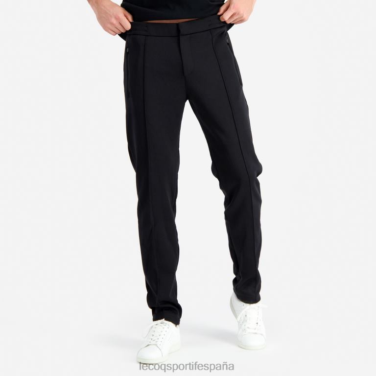 Le Coq Sportif pantalon negro hombres TD866113 ropa