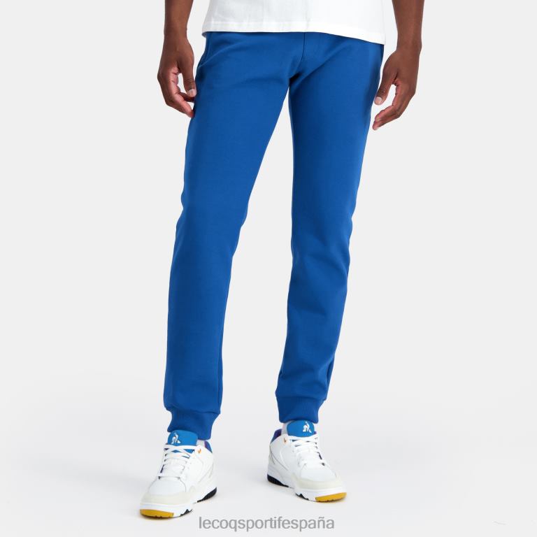 Le Coq Sportif pantalones de moda azul hombres TD86684 ropa