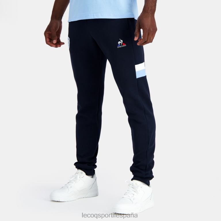 Le Coq Sportif pantalones de moda azul hombres TD86695 ropa