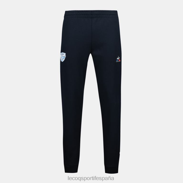 Le Coq Sportif pantalones de moda azul hombres TD86695 ropa