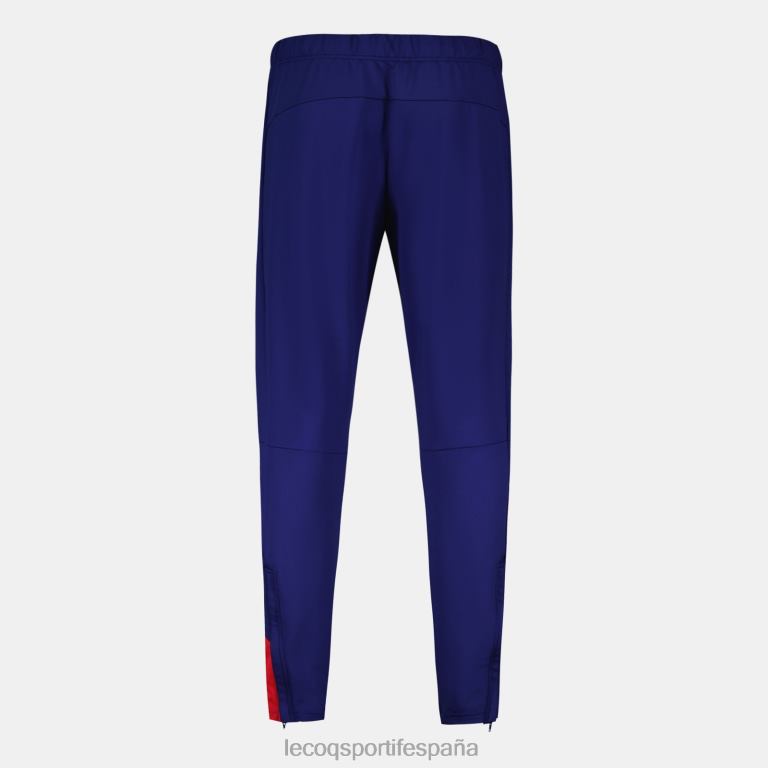 Le Coq Sportif pantalones de moda azul hombres TD86696 ropa