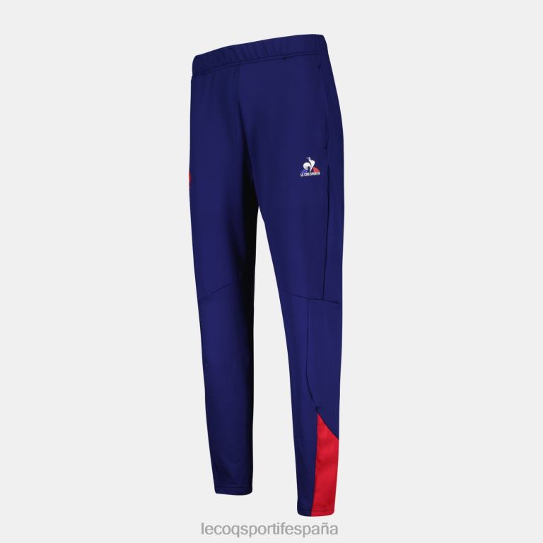 Le Coq Sportif pantalones de moda azul hombres TD86696 ropa