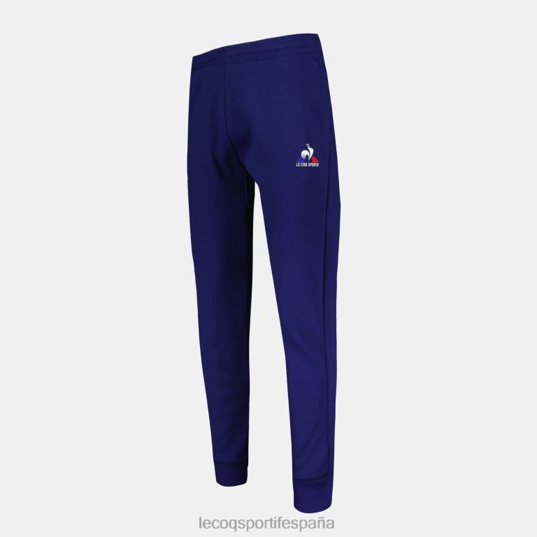 Le Coq Sportif pantalones - francia rugby azul hombres TD86687 ropa