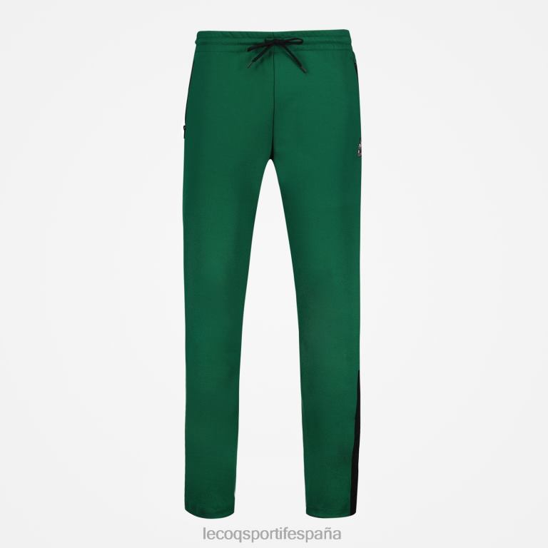 Le Coq Sportif pantalones verdes hombres TD866501 ropa