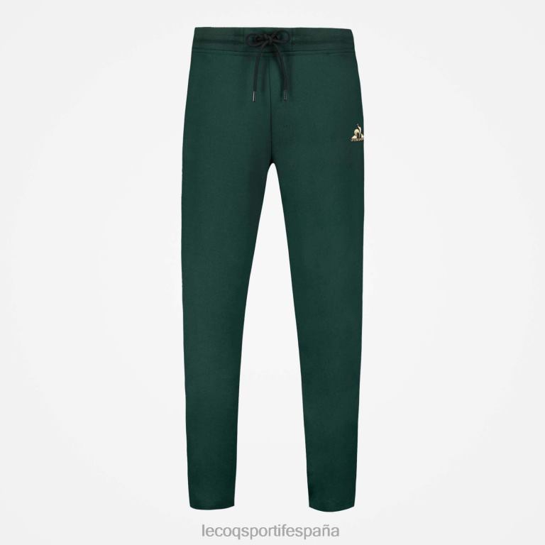 Le Coq Sportif pantalones verdes hombres TD866504 ropa