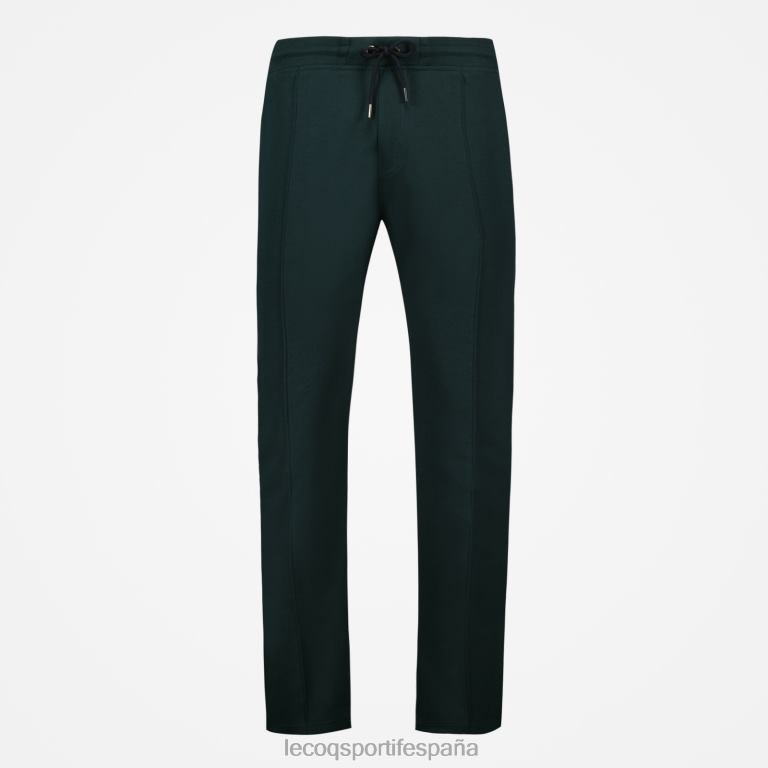Le Coq Sportif pantalones verdes hombres TD866505 ropa