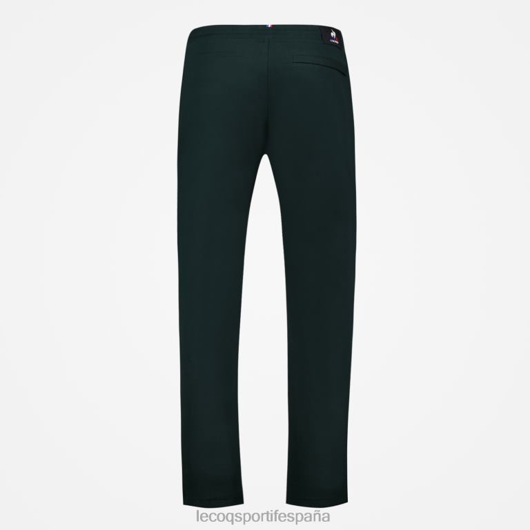 Le Coq Sportif pantalones verdes hombres TD866505 ropa