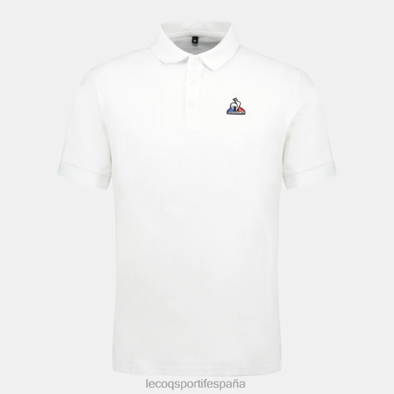 Le Coq Sportif polo blanco hombres TD866124 ropa