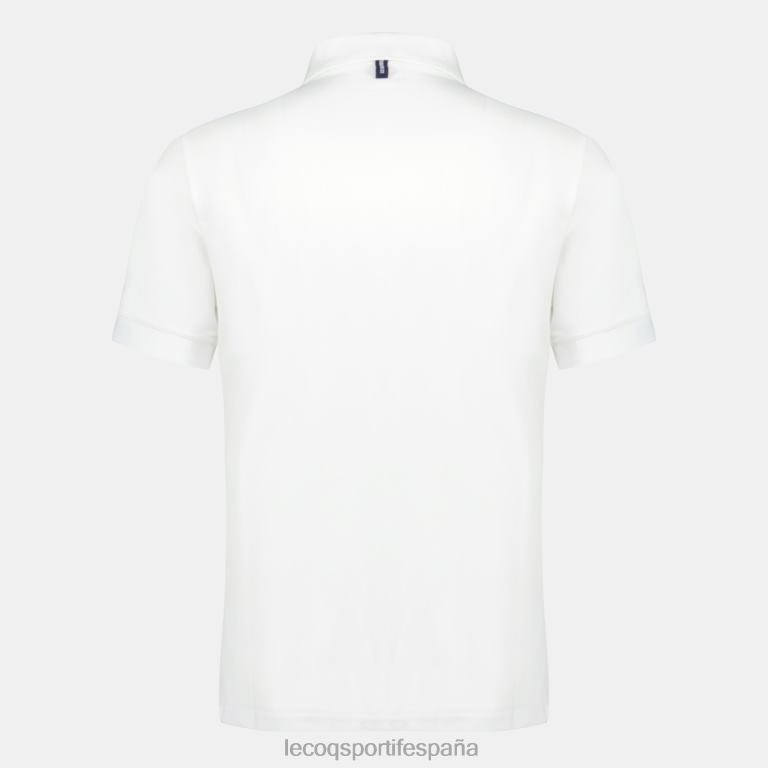 Le Coq Sportif polo blanco hombres TD866124 ropa
