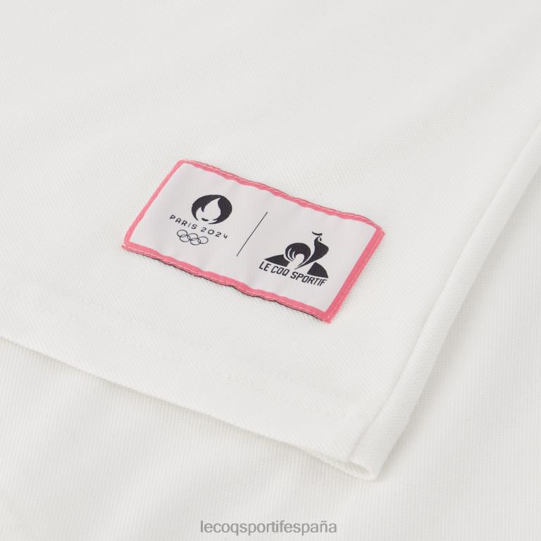 Le Coq Sportif polo blanco hombres TD866130 ropa