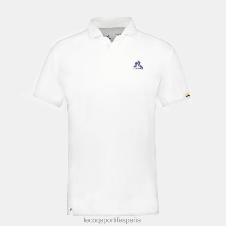 Le Coq Sportif polo blanco hombres TD866134 ropa