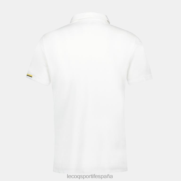 Le Coq Sportif polo blanco hombres TD866134 ropa