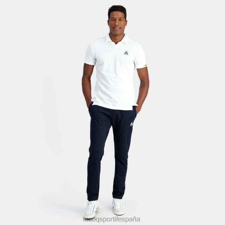 Le Coq Sportif polo blanco hombres TD866134 ropa