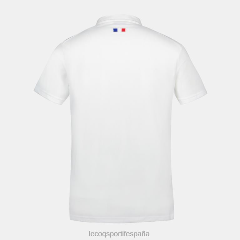 Le Coq Sportif polo blanco hombres TD866137 ropa