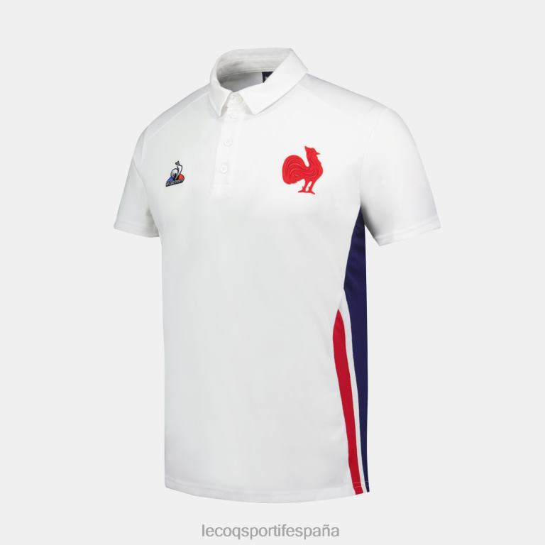 Le Coq Sportif polo blanco hombres TD866137 ropa