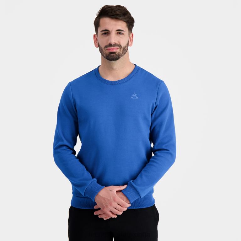 Le Coq Sportif sudadera azul hombres TD86613 ropa