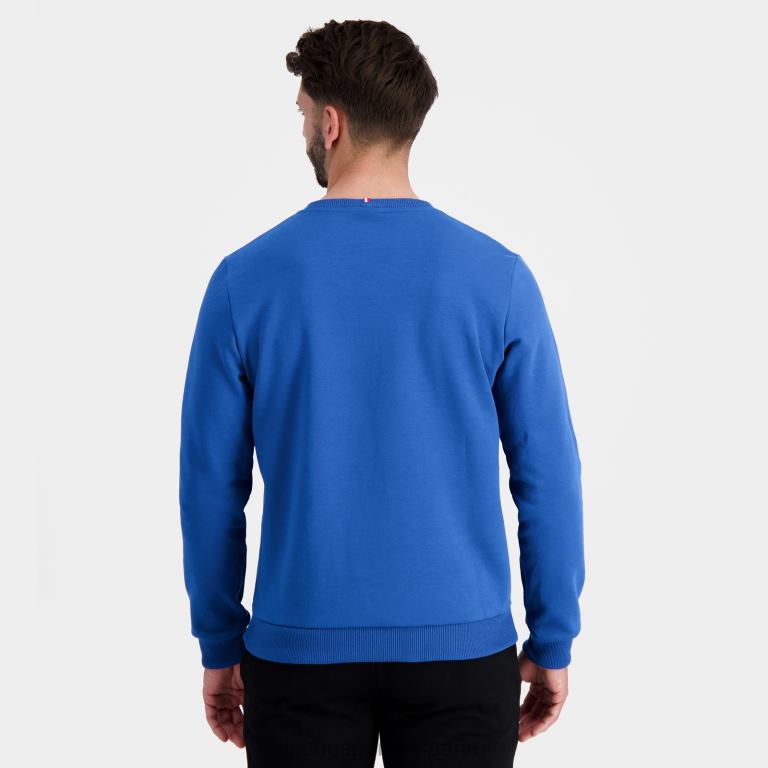 Le Coq Sportif sudadera azul hombres TD86613 ropa