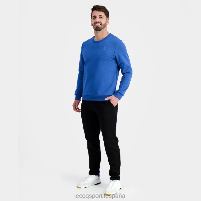 Le Coq Sportif sudadera azul hombres TD86613 ropa