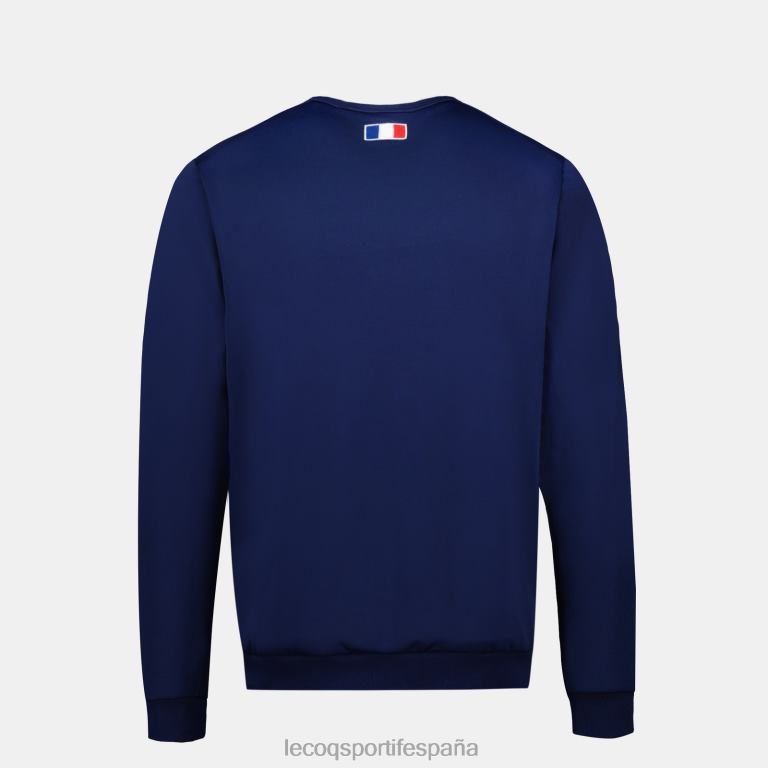 Le Coq Sportif sudadera azul hombres TD86638 ropa