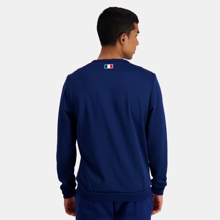 Le Coq Sportif sudadera azul hombres TD86638 ropa