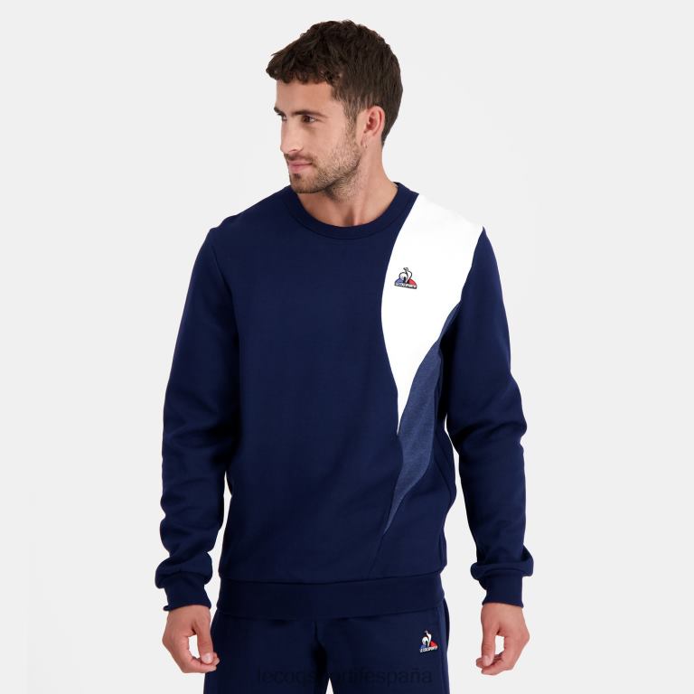 Le Coq Sportif sudadera azul hombres TD866452 ropa