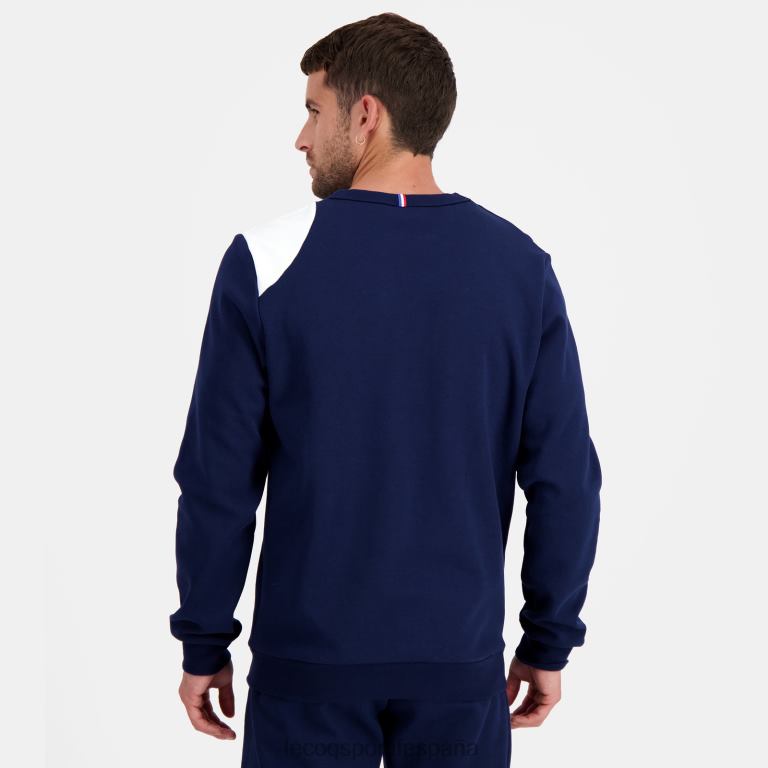 Le Coq Sportif sudadera azul hombres TD866452 ropa