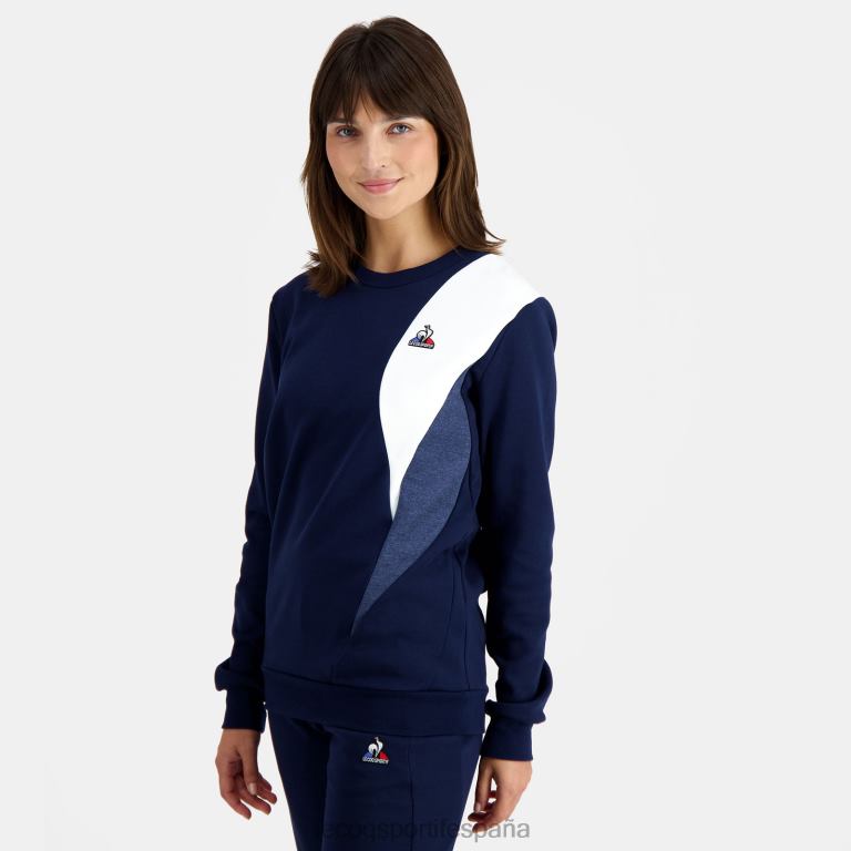Le Coq Sportif sudadera azul hombres TD866452 ropa